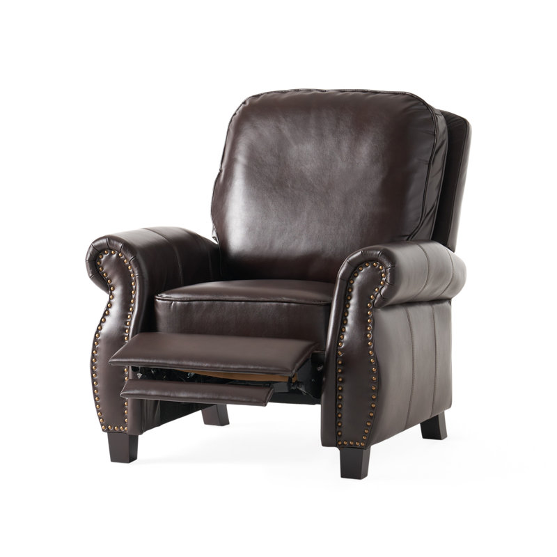 Three Posts™ Kettering Faux Leather Recliner & Reviews Wayfair